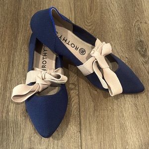 Rothy’s Sapphire Mary Jane Flats 10